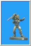 1060 - Mayong, Kriegerin mit Schwert, ber Kopf ausholend